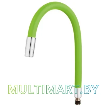 Излив Ferro Elastico W100G-B (зеленый)